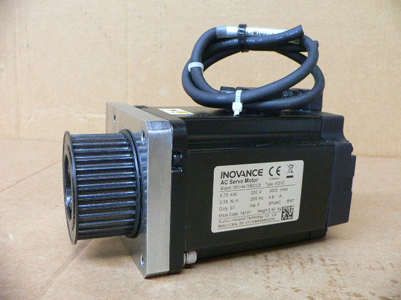 INOVANCE MS1H4-75B30CB AC SERO MOTOR - Fen Industrial